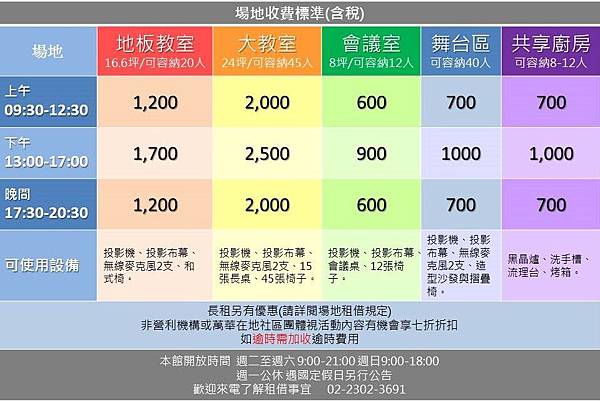 【台北場地租借總整理】【推薦】便宜台北場地租借(場地、教室、會議室)懶人包婦女館價格.jpg